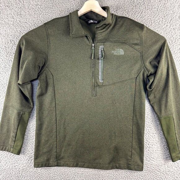The North Face Canyonlands Jacket Mens Large Green Outdoor Athletic Gym Run Hike - Picture 1 of 14
